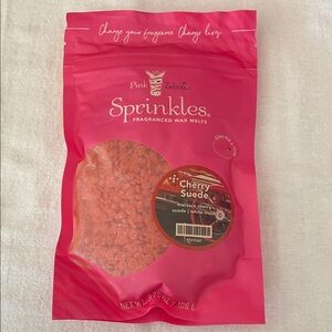 Pink Zebra Cherry Suede Wax Melts - Vibrant Pink